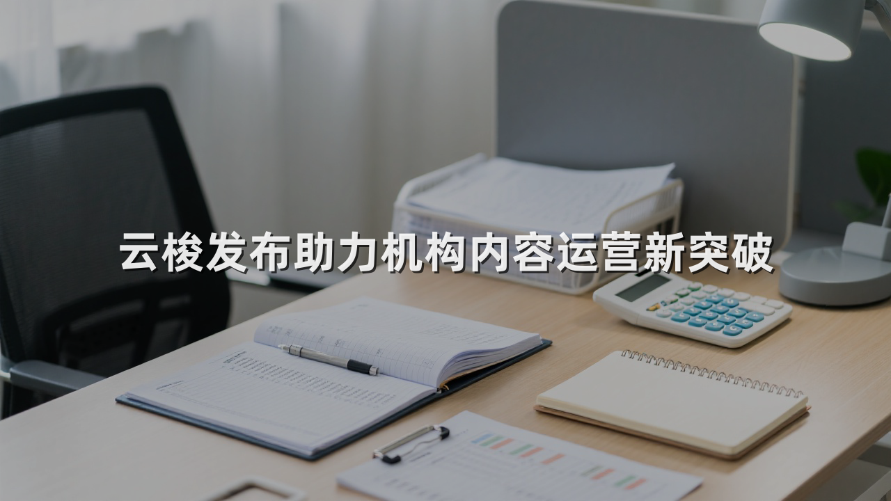 云梭发布助力机构内容运营新突破