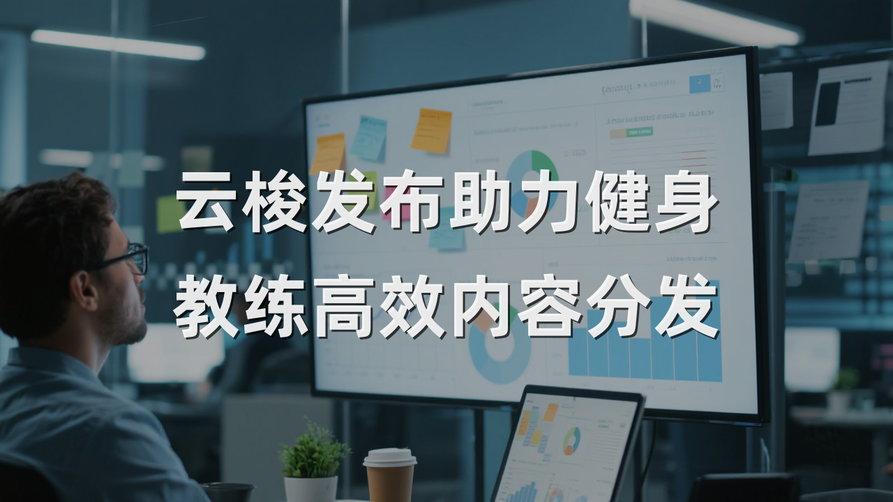 云梭发布助力健身教练高效内容分发