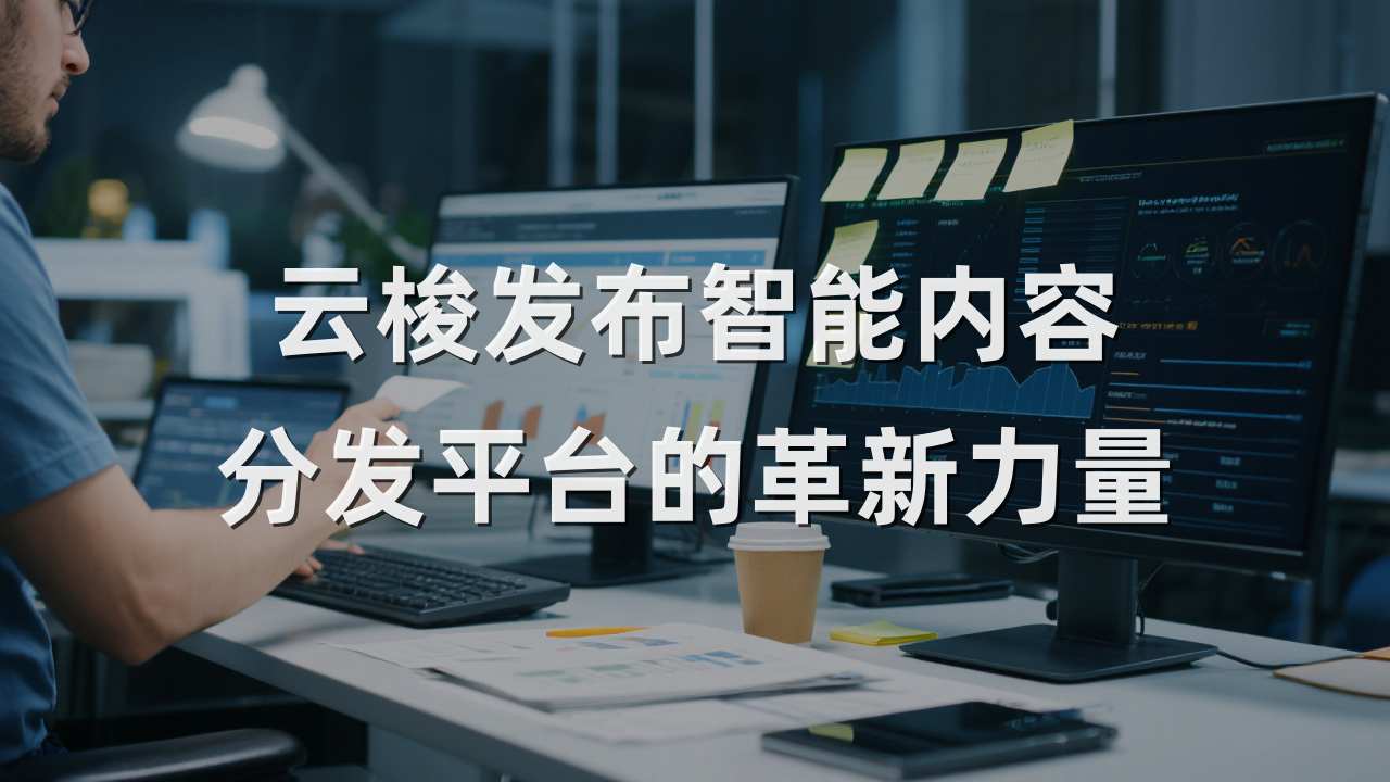 云梭发布智能内容分发平台的革新力量