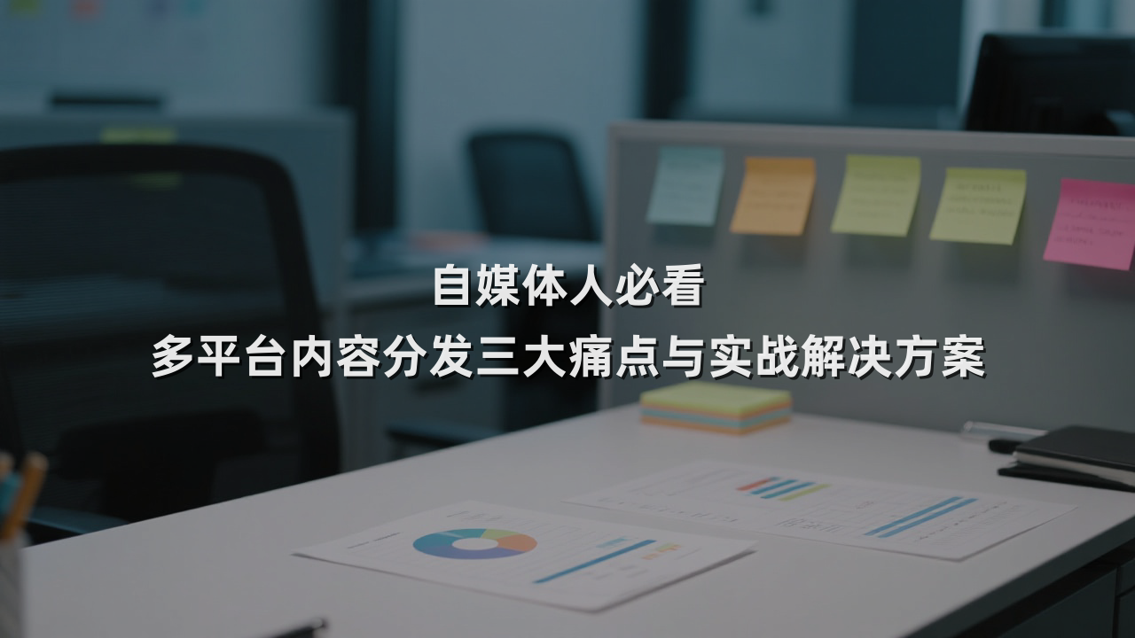 自媒体人必看 多平台内容分发三大痛点与实战解决方案