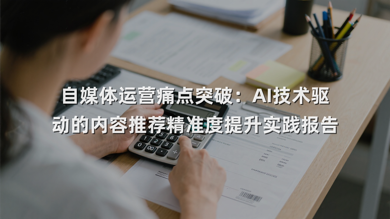 自媒体运营痛点突破：AI技术驱动的内容推荐精准度提升实践报告