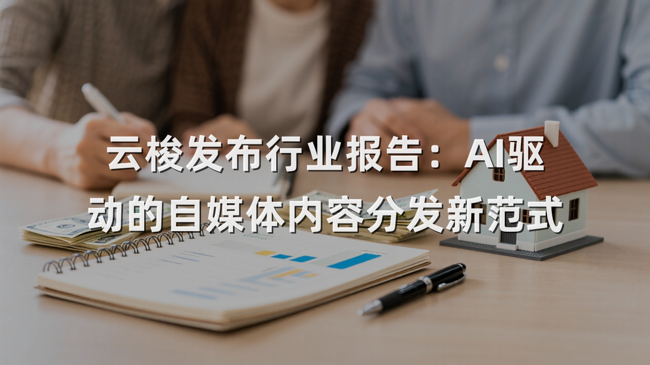 云梭发布行业报告：AI驱动的自媒体内容分发新范式
