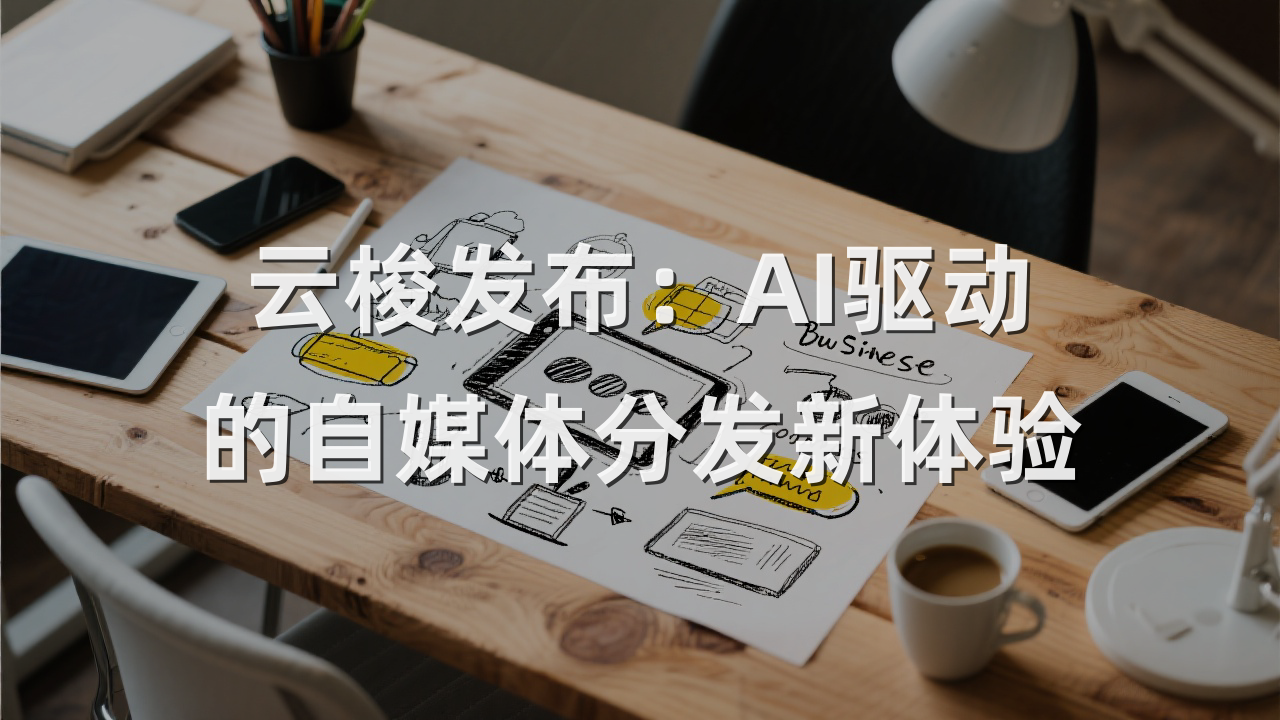 云梭发布：AI驱动的自媒体分发新体验